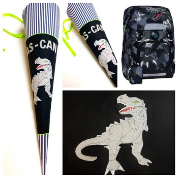 Schultüte Dinosaurier - T-Rex, Flugsaurier, Triceratops – Bild 20