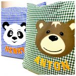 Kissen mit Tiermotiv - Geburtskissen