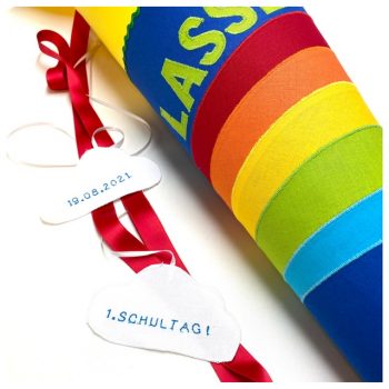 Schlichte Anhänger für die Schultüte – Bild 6