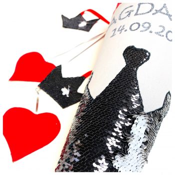 Schlichte Anhänger für die Schultüte – Bild 4