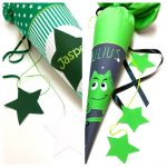 Schlichte Anhänger für die Schultüte