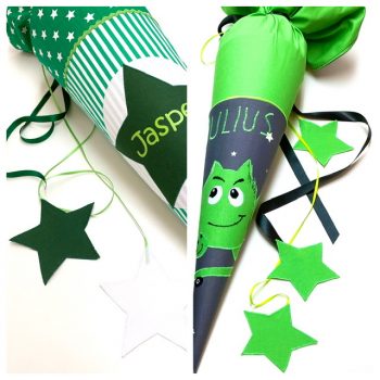 Schlichte Anhänger für die Schultüte