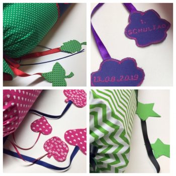Schlichte Anhänger für die Schultüte – Bild 16