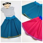 Drehrock passend zur Schultüte – Einschulungsoutfit