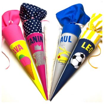 Geschwisterschultüte, 50cm