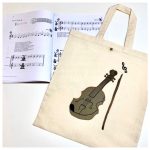 Beuteltasche mit Motiv