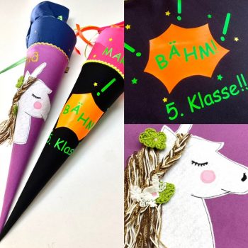 Schultüten zur weiterführenden Schule, 5. Klasse