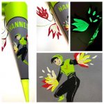 Schultüte Superheld mit Superkräften