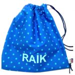 Beuteltasche mit Namen