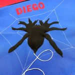 Spinne im Spinnennetz, 3D Spinne