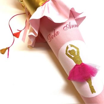 Schultüte mit Ballett Tänzerin, passsend zum Jerune Premier Jewellery Box