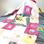 Aus Alt mach Neu, Patchworkdecke aus Baby Kinder Kleidung, Memoryblanket