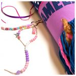 Rechenkette als Schlüsselanhänger, passender Perlenanhänger zur Schultüte