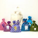 Stoffsäckchen Zahnfee, verschiedene Motive