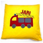 Kissen mit Feuerwehrauto
