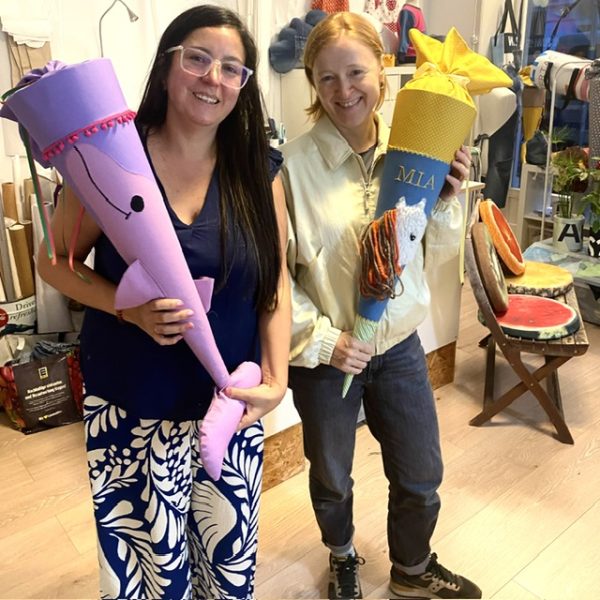 Schultüten Workshop, Schultüte selber nähen in Berlin, Nähkurs die Gestalterei