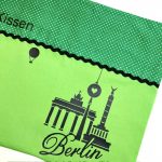 Skyline Kissen Berlin - Auf Wiedersehen, bye bye